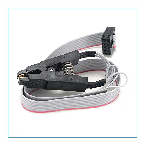 KOOBOOK 1Set CH341A 24 25 Series EEPROM Flash BIOS USB Programmer+SOIC8 SOP8 Test Clip+SPI Flash 1.8V Adapter+SOP8 SOIC8 to DIP8 Adapter Socket Converter - Image 5