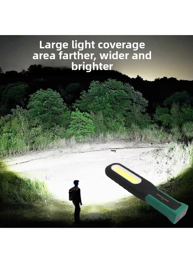 Loquat LED Work Light Auto Repair Light Super Bright Light Industrial Rechargeable Electric Flashlight With Strong Magnet Portable-Power:Long Standby Quality Led Work Light - Image 2