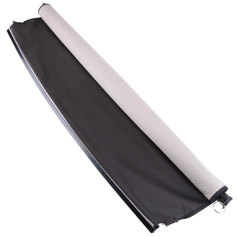 moseiny 25964410 Sunroof Sun Roof Curtain Shade Cover Compatible for Cadillac SRX 20102018 Panoramic Sunshade Roller Shutter with 2 Clips Gray 19207926 19207927 25964409