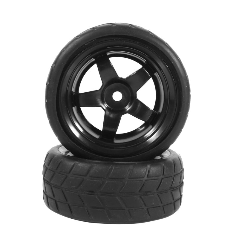 RC Car Tires 1:10 Size High-Grade Durable Material - Shock & Abrasion Resistant RC Car Wheels for 1:10 On-Road RC Racing Cars - Image 3