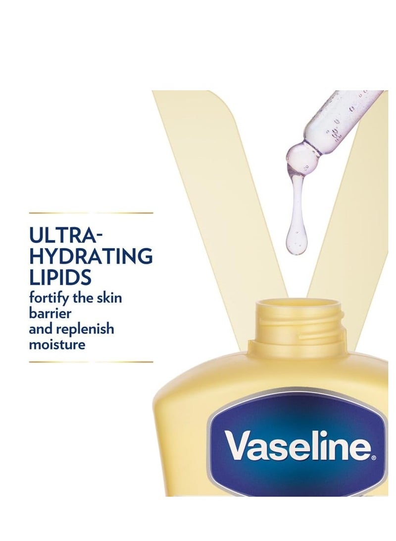 فازلين لوشن فازلين للعناية المركزة بالجسم، بخلاصة الشوفان النقي، لوشن مرطب أساسي للبشرة الجافة واليدين، 725 مل - Image 4
