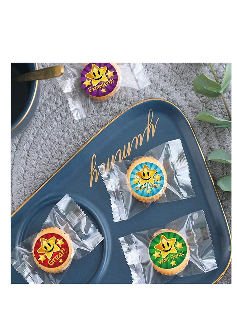 Excefore Reward Stickers for Teachers 6 rolls 3000pcs Star Reward Stickers Roll for Kids Teacher Adults Parents Classroom School Work Study Training Award Gifts，Motivational Stickers  - Image 4