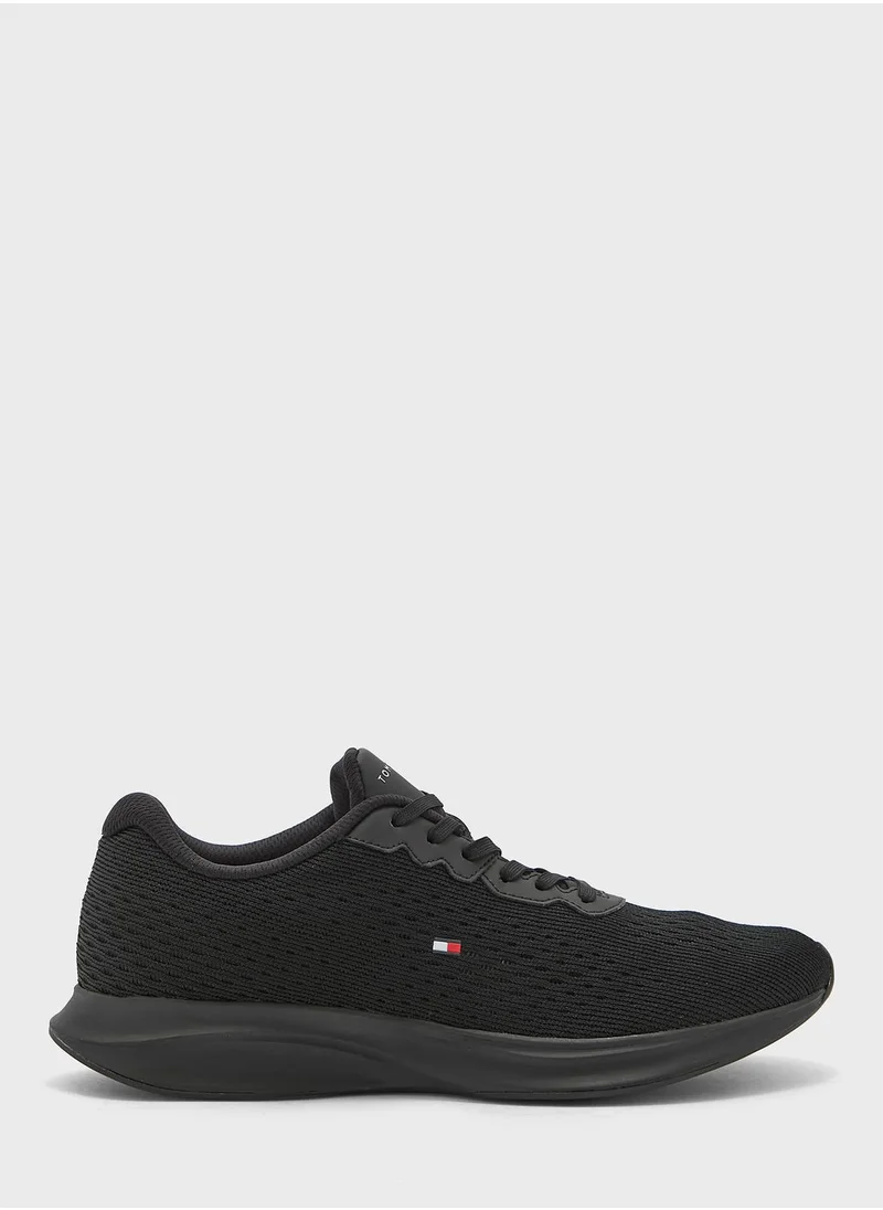 TOMMY HILFIGER Logo Print Low Top Sneakers