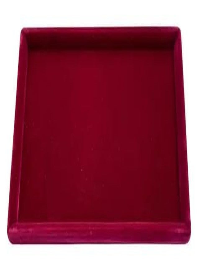 SENTONI Jewellery Display Tray, Jewellery 12 * 9 Organizer, Velvet, Beading - Image 4
