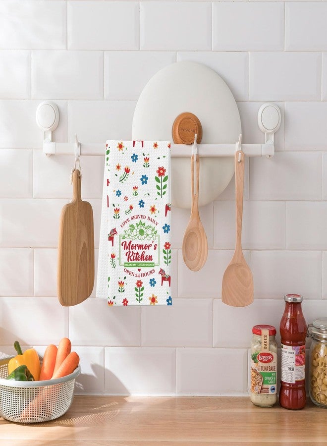 منشفة مطبخ مضحكة من WCGXKO، هدية للجدة الاسكندنافية، هدية للجدة السويدية (منشفة مورمور) - Image 5