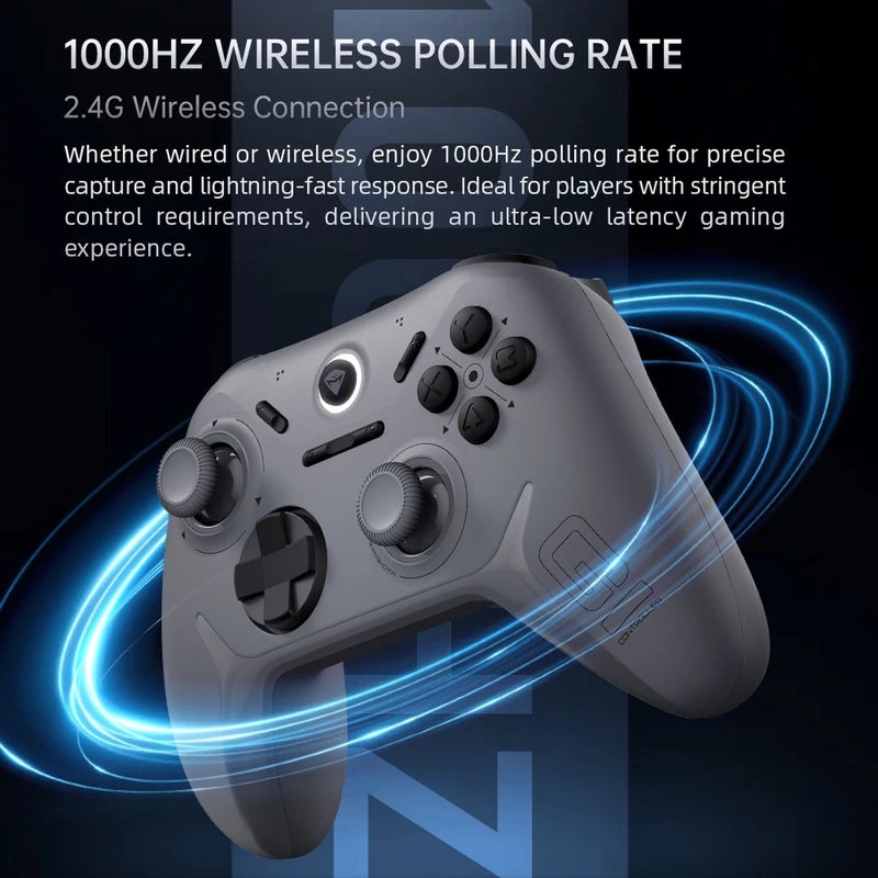 Machenike G1 Wireless Gaming Controller, Hall Effect Trigger and Joystick, 1K Polling Rate, for Nintendo Switch, PC, iOS, Android - Image 4