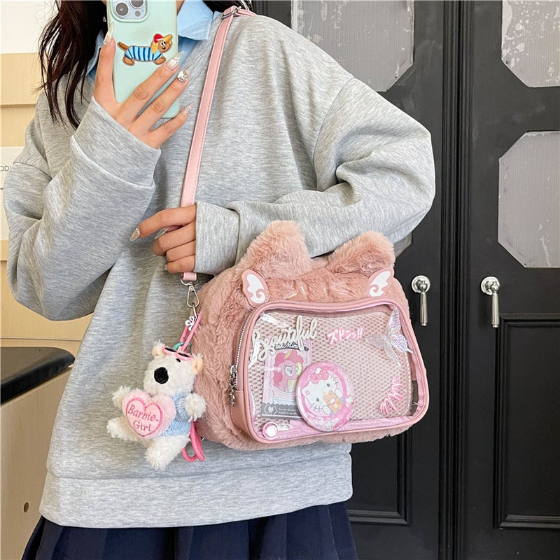 Japanese Style Cat Ear Backpack for Students - Image 4