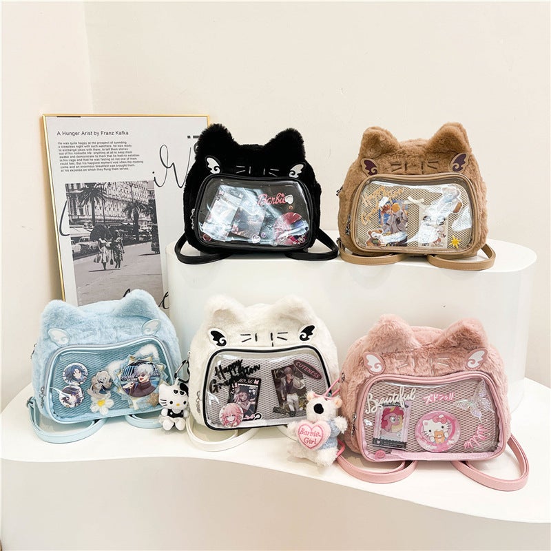 Japanese Style Cat Ear Backpack for Students - Image 1