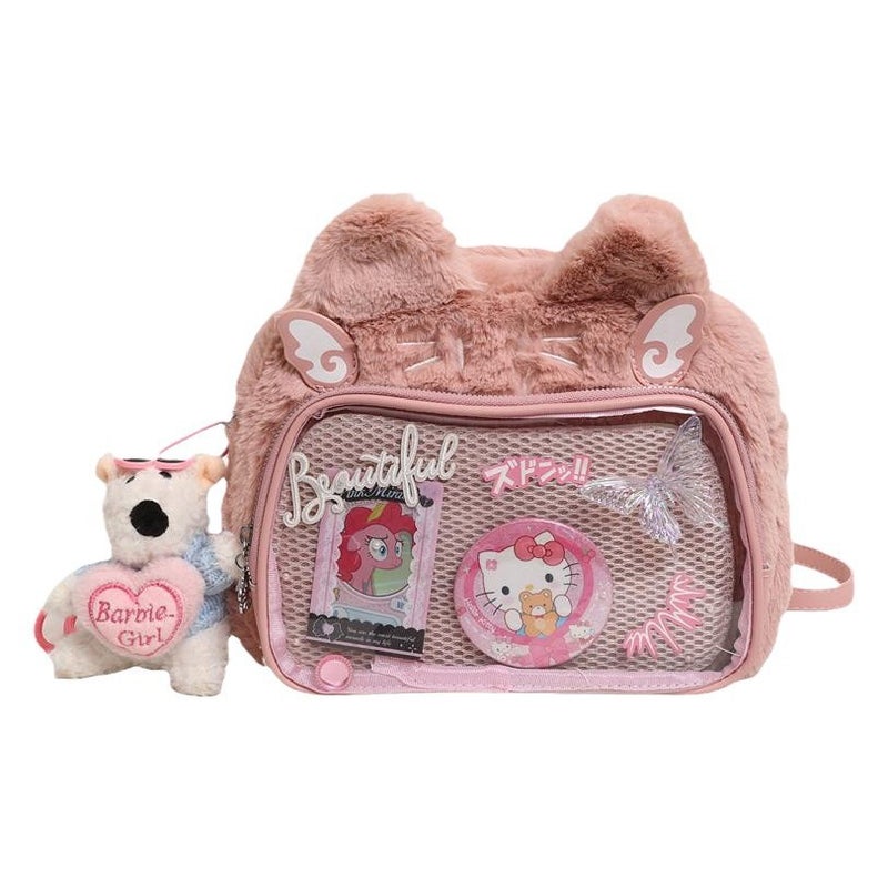 Japanese Style Cat Ear Backpack for Students - Image 5