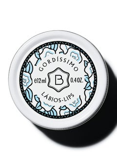 BENAMÕR Benamor Gordissimo Lip Balm Nourishing Lip Care with Shea Butter Argan Oil Coconut Sweet Almond 99% Natural Ingredients Paraben Free Hydrating Lip Balm 12ml  - Image 1