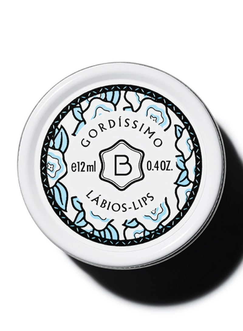 BENAMÕR Gordissimo Lip Balm – Nourishing Lip Care with Shea Butter, Argan Oil & Coconut Oil – Softening, Hydrating Lip Treatment – Paraben Free, Vegan – 12ml - Image 1