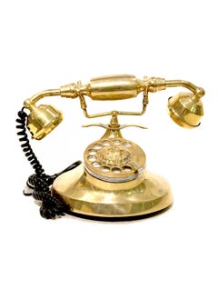 Antique Museum Handmade brass classic telephone  - Image 5