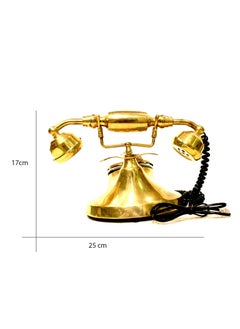 Antique Museum Handmade brass classic telephone  - Image 3