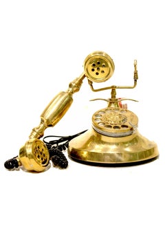 Antique Museum Handmade brass classic telephone  - Image 2