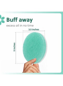 IMPRESA 6 Pack Double Sided Body Sponge For Daily Deep Cleansing And Regular Exfoliating Double Sided Buff Puff Style Exfoliating Pads Puf For Removing Dead Skin & Dirt All Skin Types  - Image 4