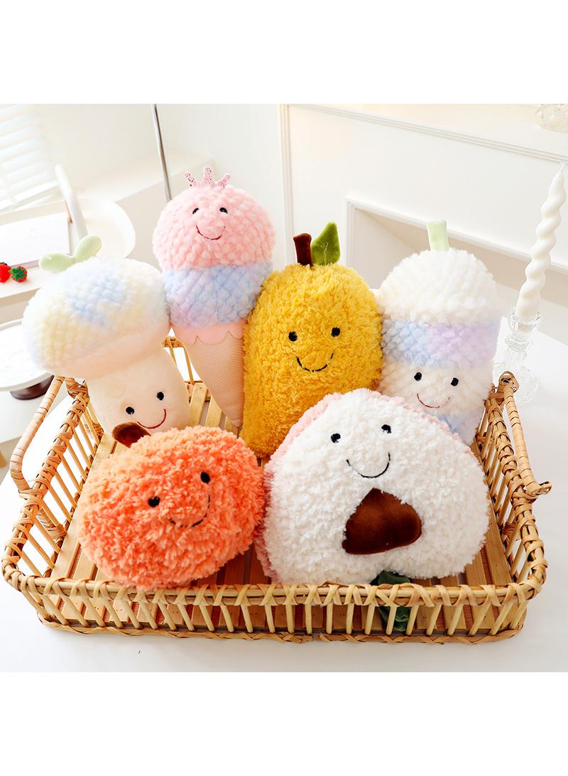 Fruit Plush Toys Stuffed Fruits Bulk for Kids Birthday Party Favors Basket Stuff Pinata Fillers Goodie Bag Fillers School Prizes Doll For Kids 8inch - Image 5