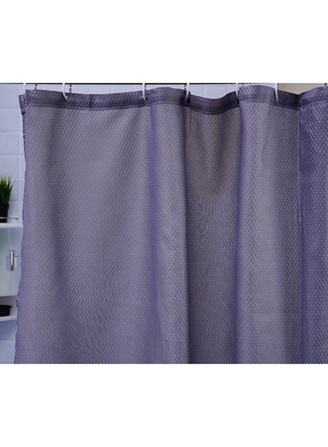 Pan Home Lazlo Shower Curtain 180x180cm - Light Grey - Image 1