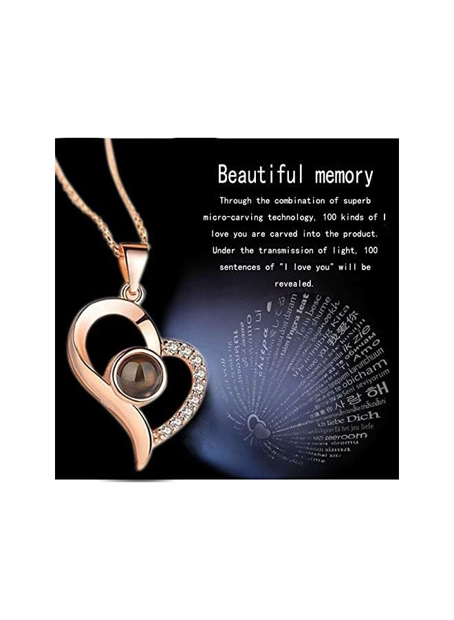 erorex Eternal Rose Gift Set with Necklace – 16 Soap Roses, 100 Languages 'I Love You,' Perfect for Valentine's Day, Mother's Day, Anniversaries  - Image 4