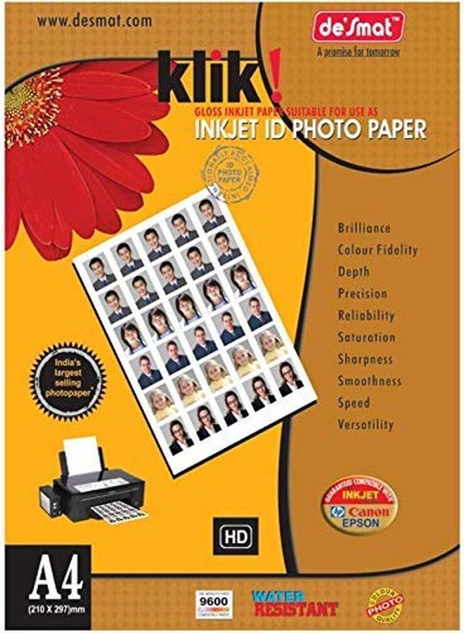 Lovex Desmat Glossy Photo Paper For Inkjet Printers A4 Size, 3x20=60 Sheets, 180gsm - Image 2