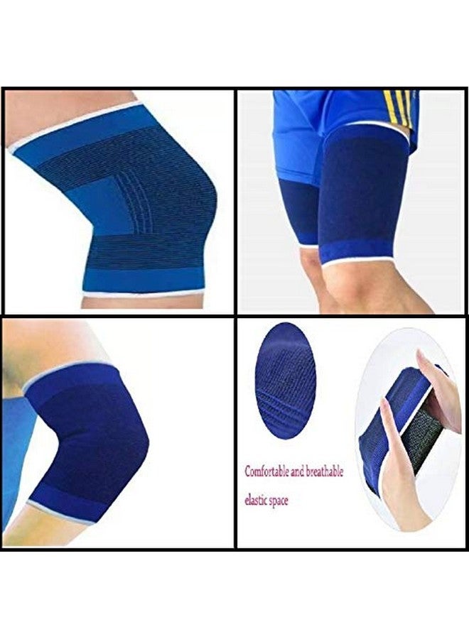 PrimeBox Combo Set of Ankle, Palm, Knee, Elbow Support For Gym and Multi Sports Uses - Image 4