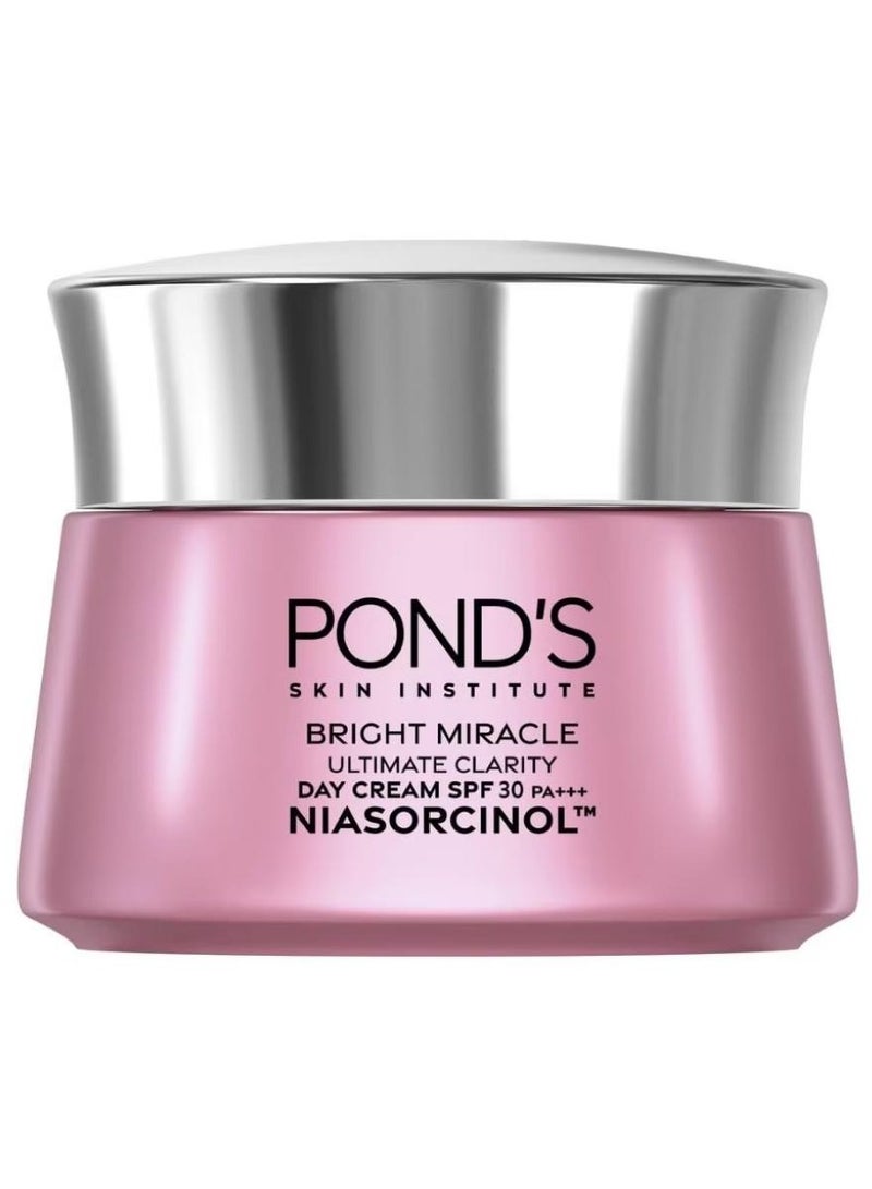 Pond's Bright Miracle Ultimate Clarity Day Cream SPF30 PA+++ Niasorcinol 45g - Image 1
