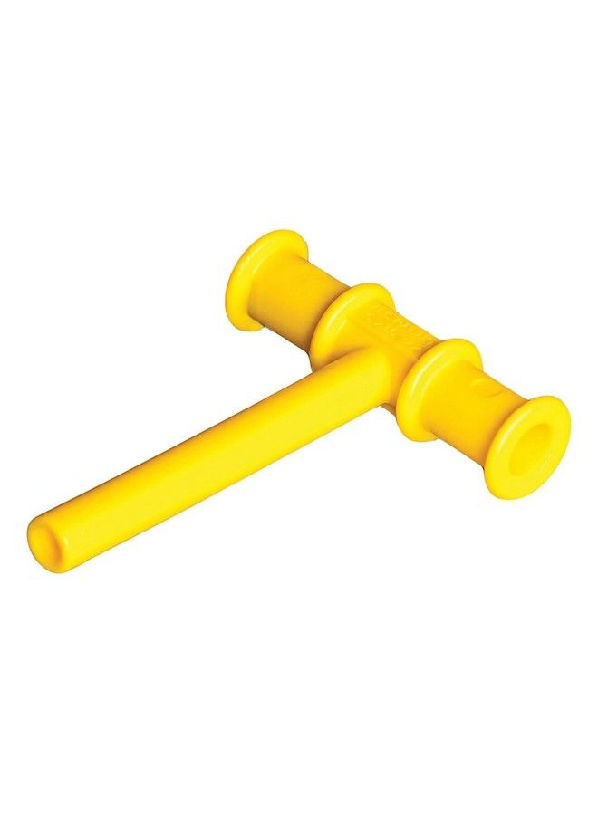 Safe-O-Kid Non Toxic Develop Baby'S Biting Skills Safely Chewy Tube For Toddleryellow - Image 2