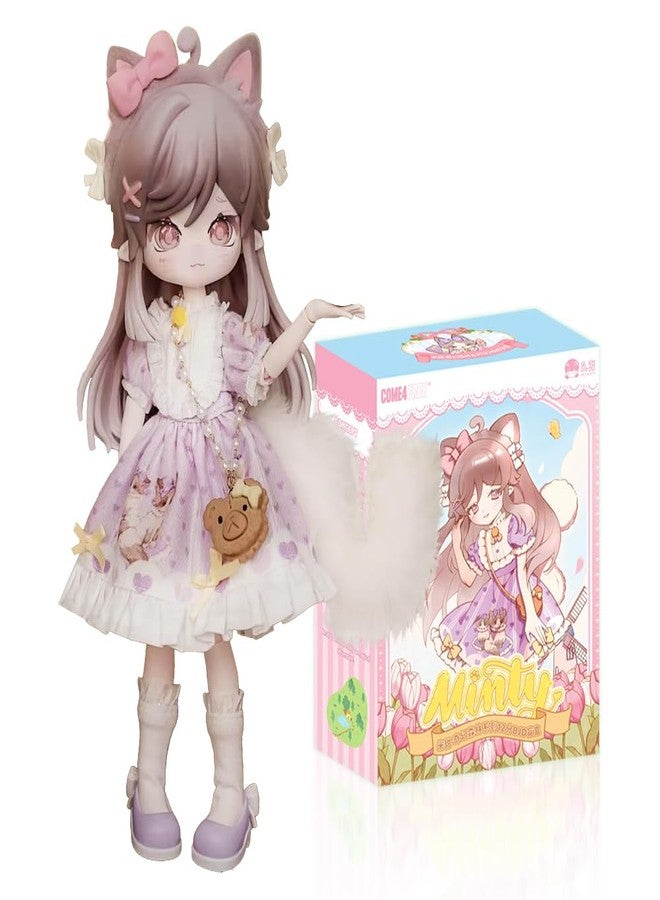 XiDonDon Minty The Fantasy Forest Series 1/12 BJD Doll OB11 Size Action Figures Collectable Anime Figures Dolls Mystery Box Gifts (Single Box) - Image 1