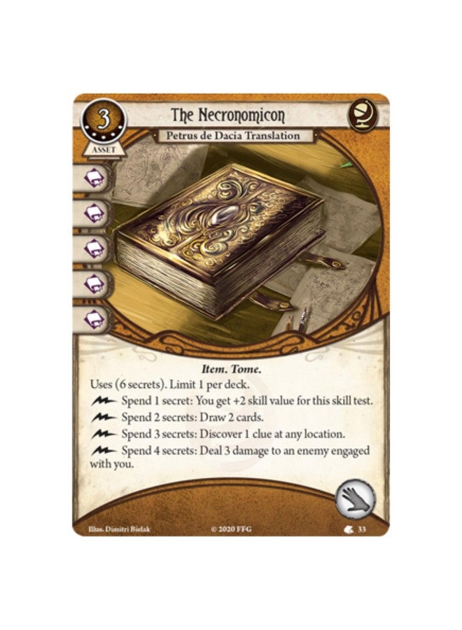 Fantasy Flight Games لعبة فانتازي فلايت: لعبة ورق أركهام رعب - مجموعة البداية هارفي والترز - أطلق العنان لحكمة محقق غامض! لعبة تعاونية، للأعمار 14 فما فوق، 1-4 لاعبين، مدة اللعب 1-2 ساعة، مصنوعة من - Image 5