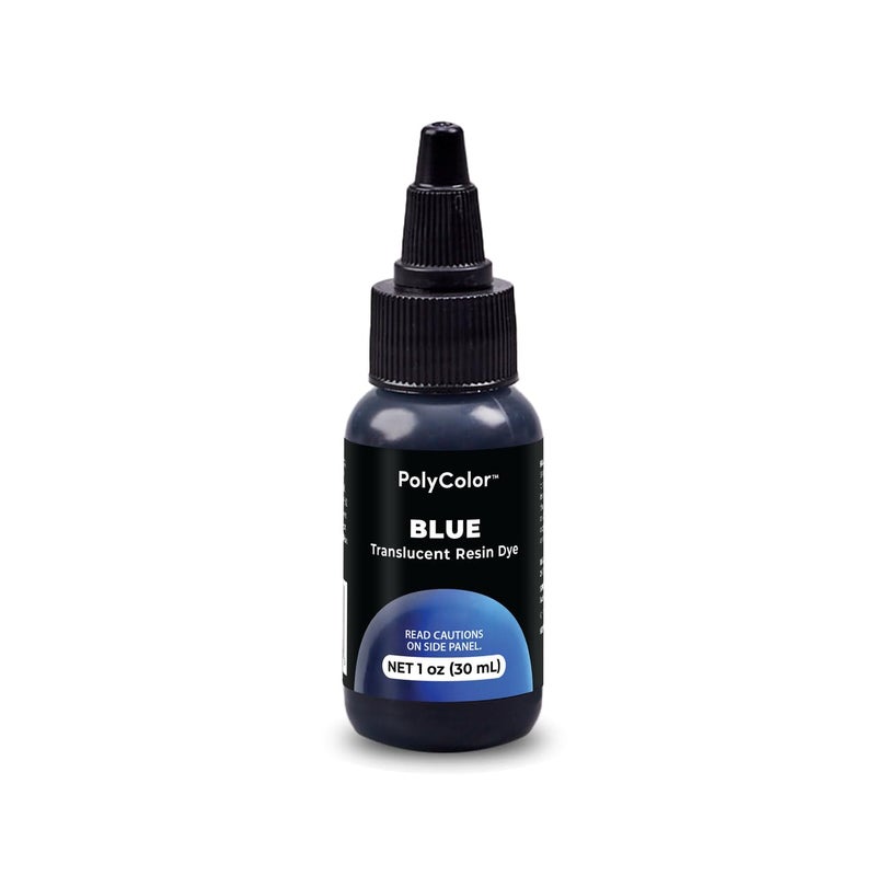 Alumilite Liquid Color Dye Blue 1 oz Highly Concentrated Tint for Casting Resin Polyester and Urethane Ideal for Clear Translucent or Opaque DIY Arts and Crafts Beginners Professionals