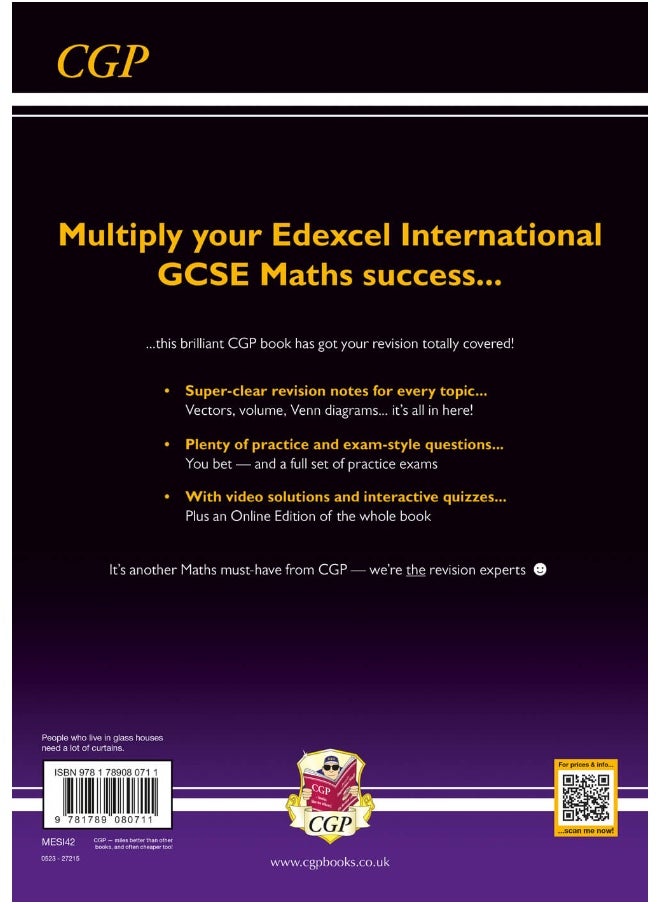 null - Edexcel International GCSE Maths Complete Revision & Practice: Inc Online Edition, Videos & Quizzes - Image 1