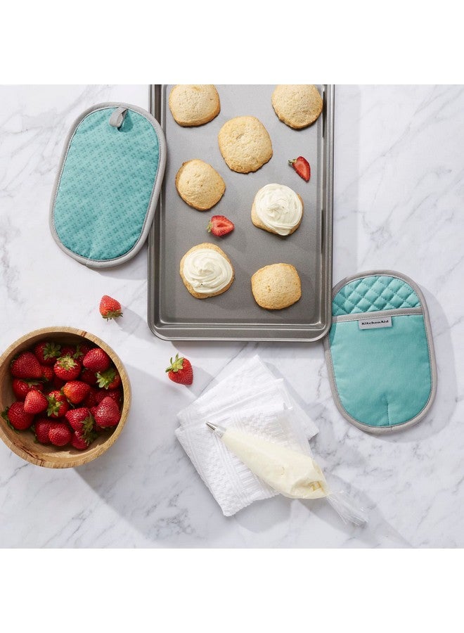 KitchenAid طقم حامل أواني كيتشن إيد أسترويد 2-باك، أكوا، 6.5"x10" - Image 2