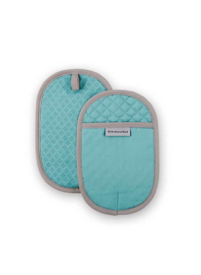 KitchenAid طقم حامل أواني كيتشن إيد أسترويد 2-باك، أكوا، 6.5"x10" - Image 1