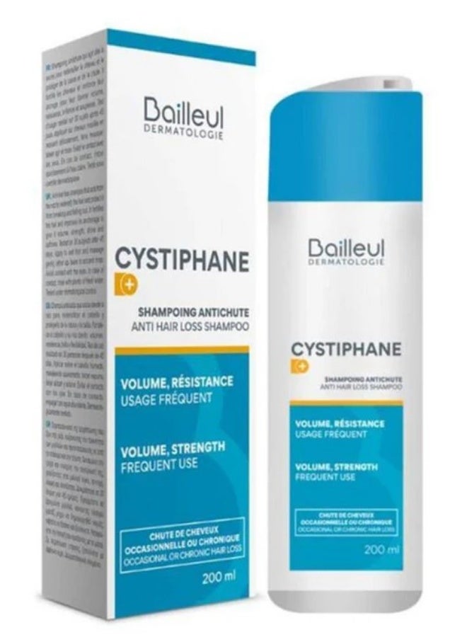 Bailleul Cystiphane Anti-Hair Loss Shampoo for Hair Growth and Density 200ml