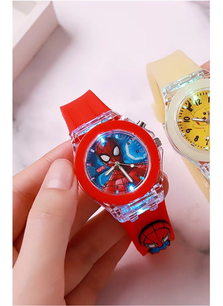 General - Cartoon Digital Watch for Kids, Child Colorful Luminous Cartoon Quartz Wrist Watch - Image 1