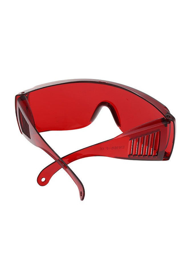 Generic - Dental Eye Protection Spectacles Red Goggle Glasses Protective Eye Curing Light Whitening UV For Dentist - Image 1
