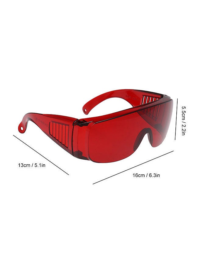 Generic - Dental Eye Protection Spectacles Red Goggle Glasses Protective Eye Curing Light Whitening UV For Dentist - Image 1