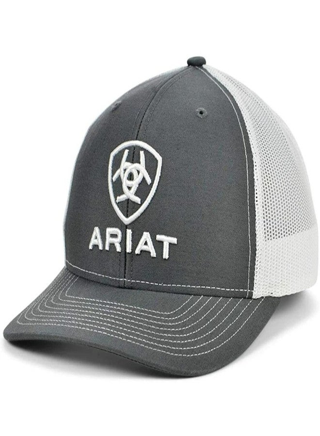 ARIAT Grey Shield Cap Gray OSFM - Image 1