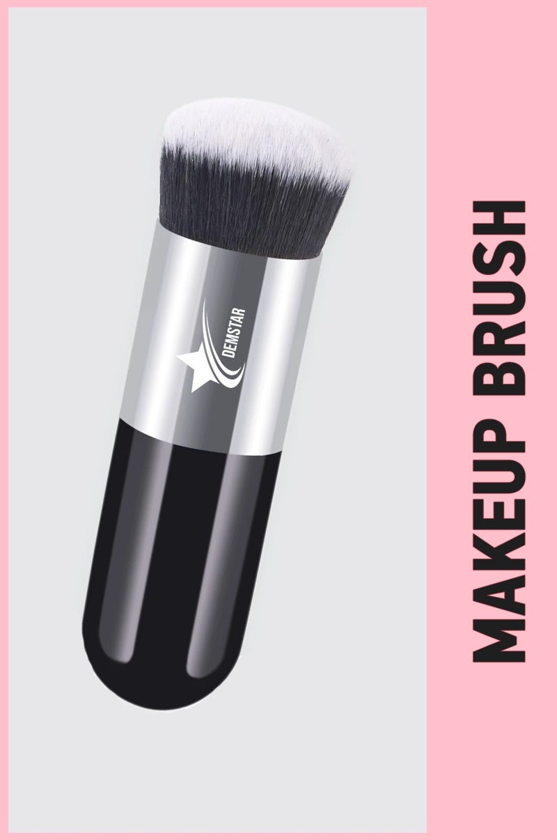 Demstar Professional Make-Up Luxury Kabuki Foundation and Blush Makeup Brush Dm  - Image 1