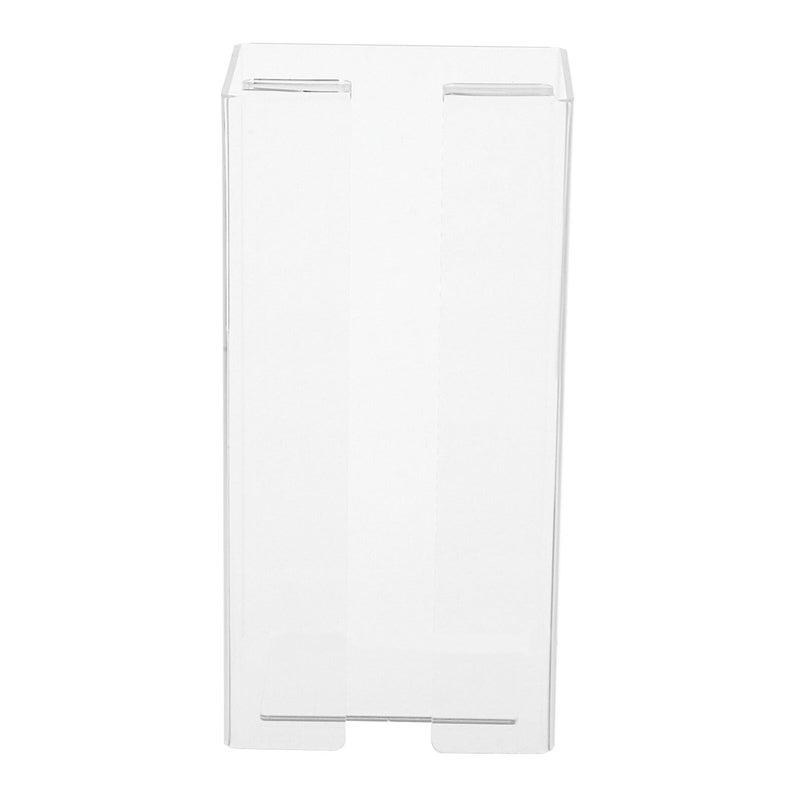 Transparent Acrylic Wall Mounted Bathroom Tissue Holder No Punch Installation Large Napkin Storage Box - Image 2