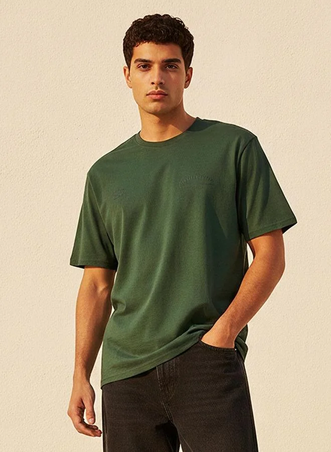 Splash FAV Youth Regular Fit Crew Neck Short Sleeves Printed T-shirt