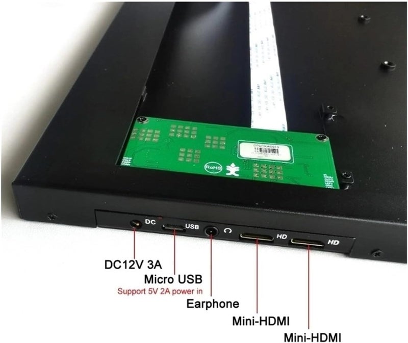 Fit LP140WF8 LP140WF9 Monitor Portable Metal Case+Controller Board Modification Kit 14" 1920 * 1080 30-Pin EDP HDMI-Mini USB Micro,Laptop Accessories(LP140WF9-SPD1 x Case) - Image 3