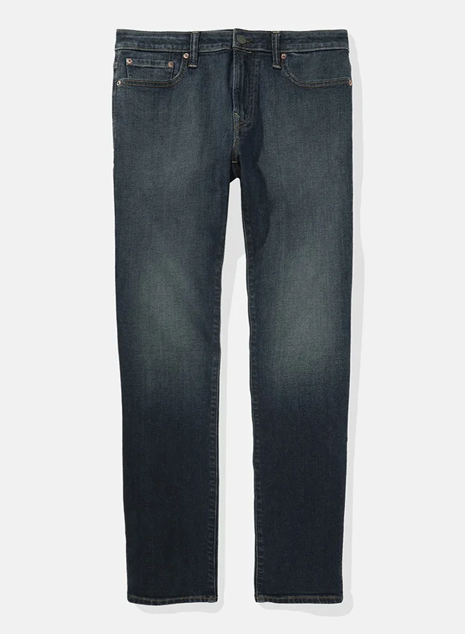 امريكان ايجل Dark Clean Athletic Rinse Wash Skinny Jeans