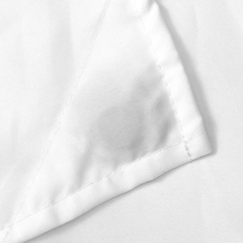 N&Y HOME Hotel Quality Fabric Oversize Shower Curtain Liner, Washable Water Repellent Bathroom Shower Curtain Liner with Eyelets 96 x 72 Inches White - Image 5