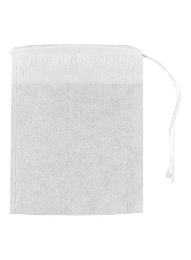 NIBEMINENT 100-Piece Teabags Filter White 5x7x0.5centimeter - Image 1