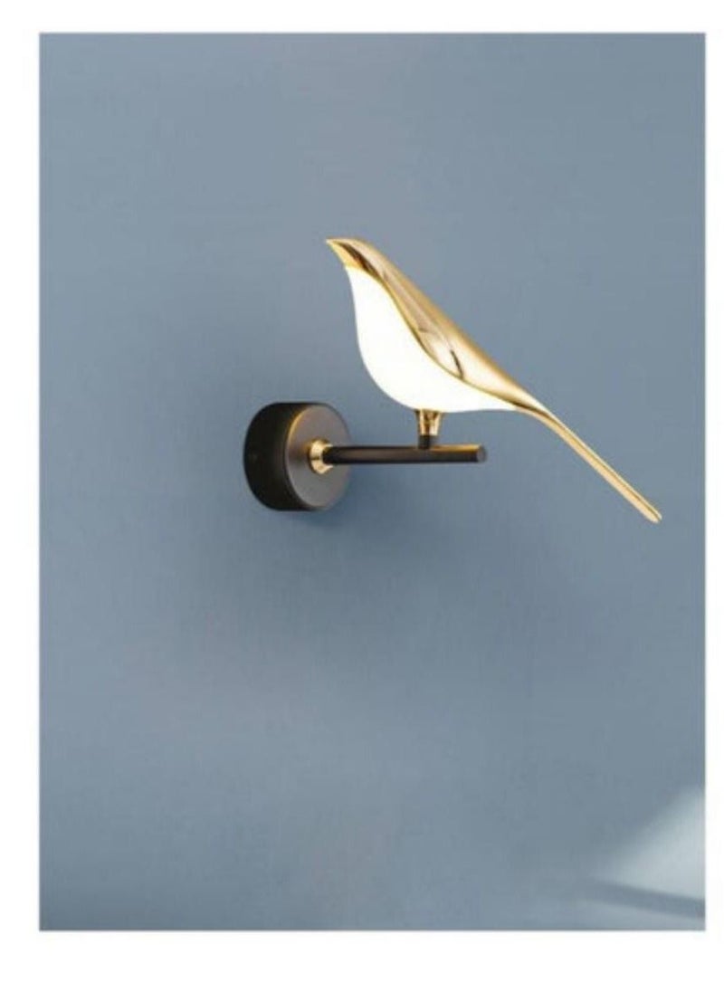 C M E Gold bird LED Wall Lamp  - Image 4