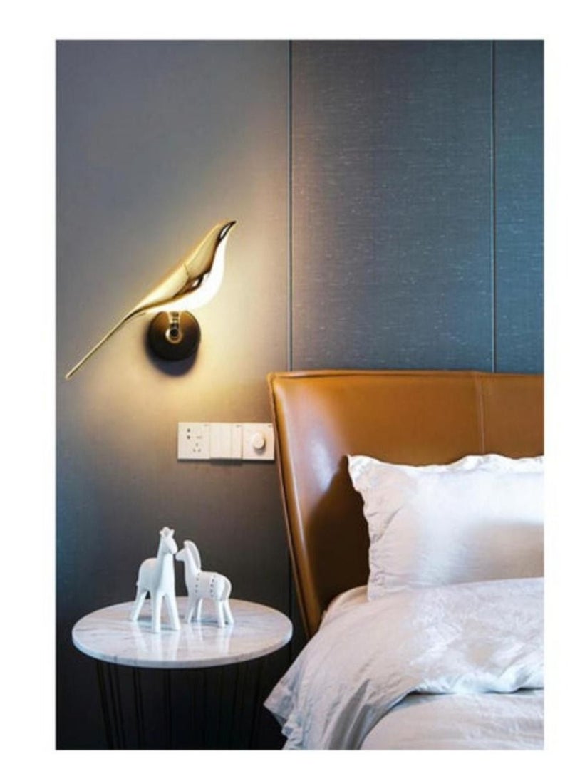 C M E Gold bird LED Wall Lamp  - Image 5