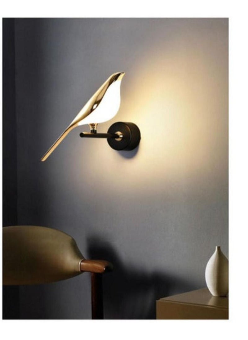 C M E Gold bird LED Wall Lamp  - Image 3