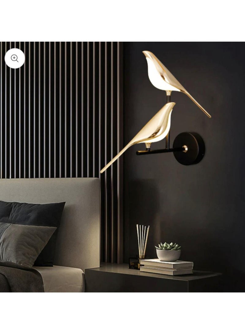 C M E Gold bird LED Wall Lamp  - Image 1
