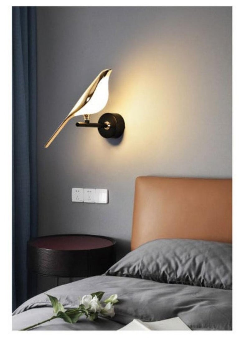 C M E Gold bird LED Wall Lamp  - Image 2