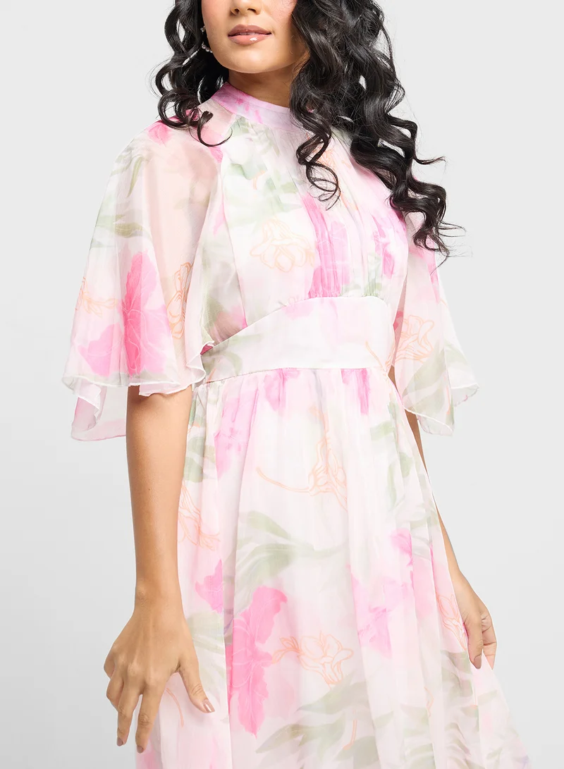 ELLA Floral Print Dress
